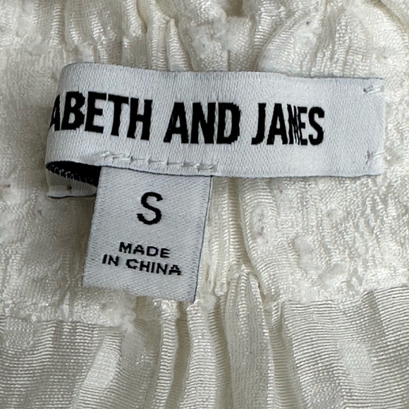 Elizabeth and James Women’s Geneva Off The Shoulder Long Sleeve Blouse Size S - Picture 4 of 10